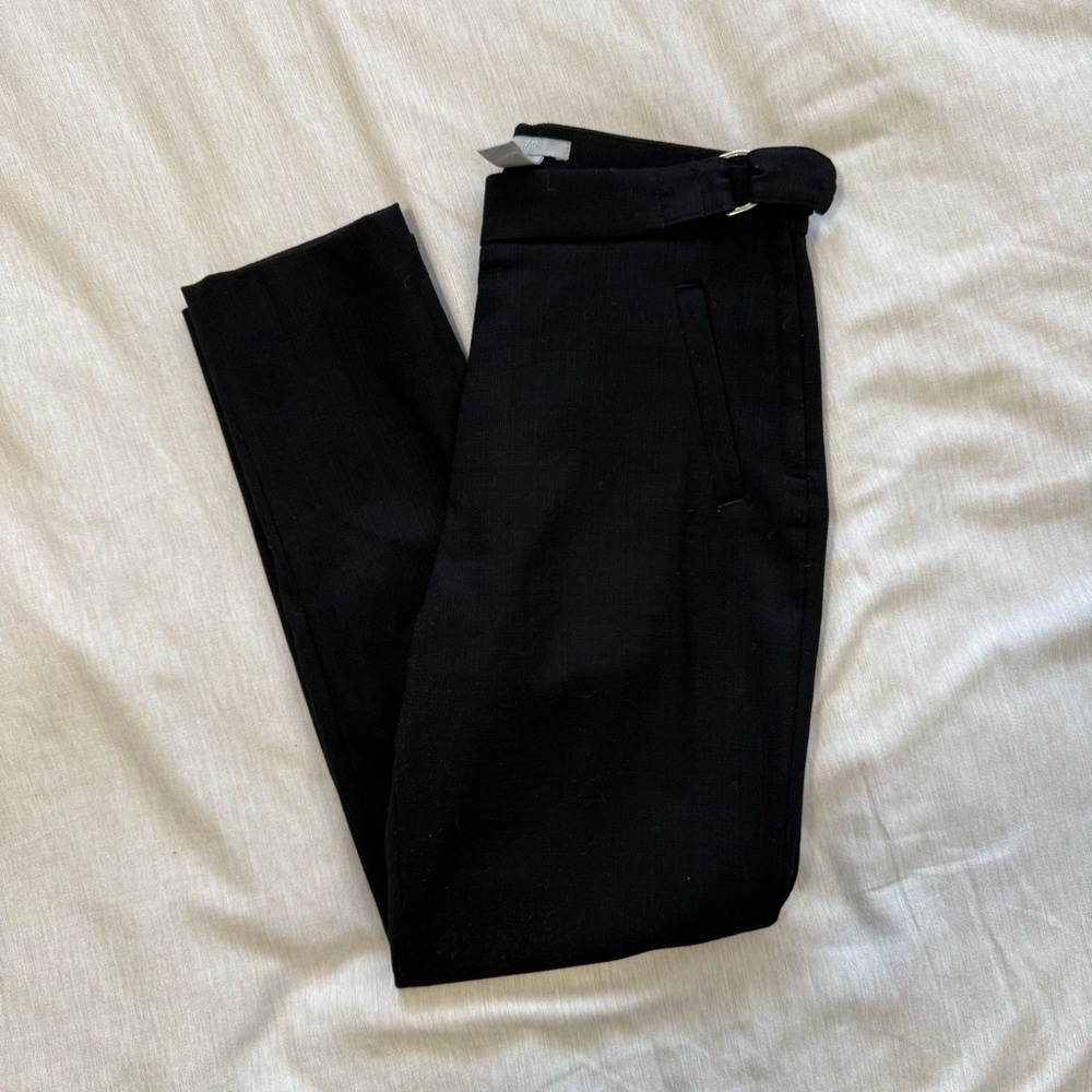 H&M Black Tailored High-Waist Pants